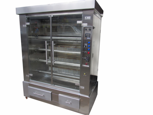 TIPO 28: HORNO ASADOR PARA 20 POLLOS CON SISTEMA DIGITAL A GAS